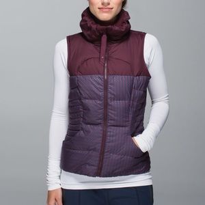 Lululemon Fluffin Awesome Vest Size 8
